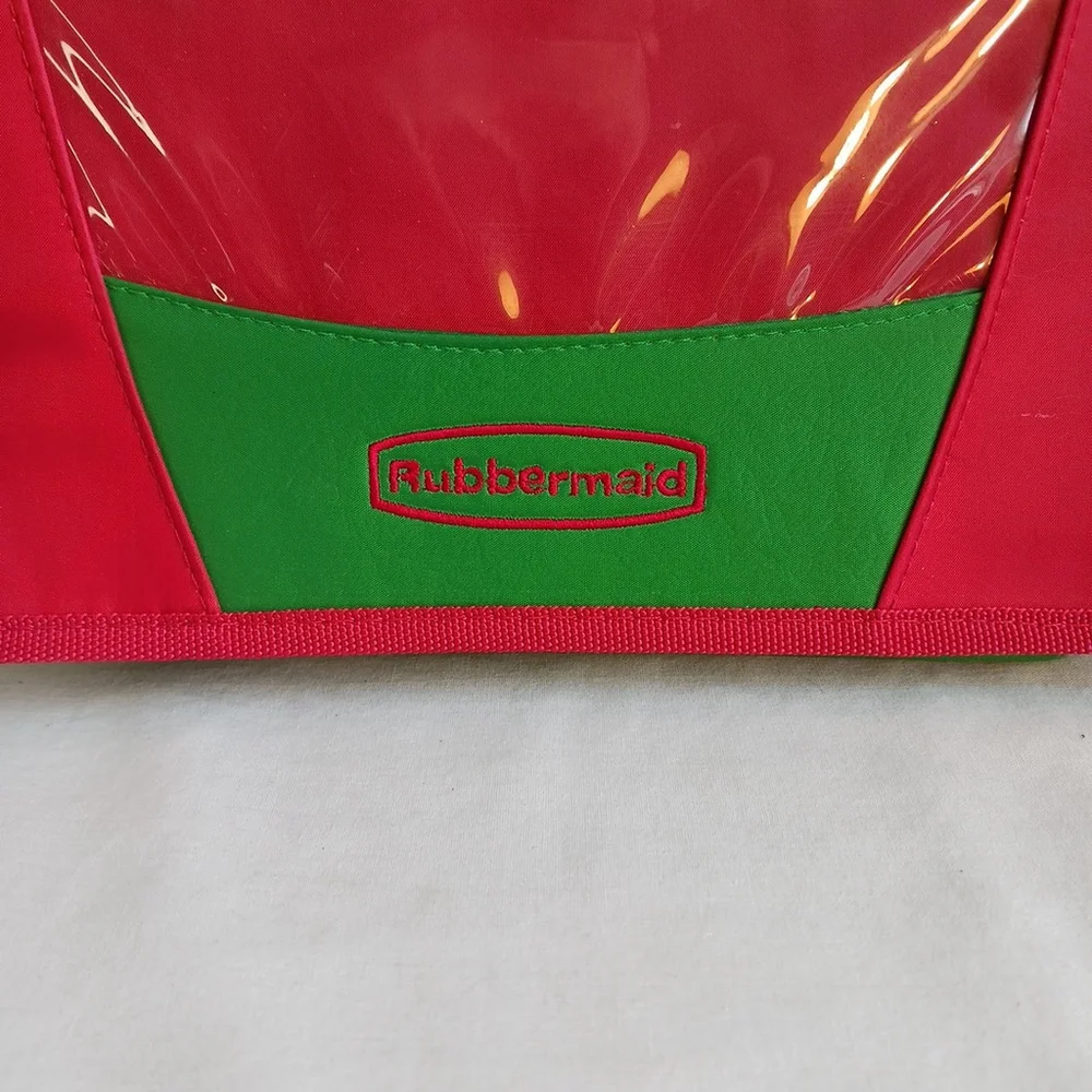 Vintage Rubbermaid File Storage Red Green